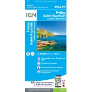Fréjus Saint-Raphaël Corniche de I´esterelI 3544ET Top25 IGN